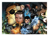 Secret Warriors 1 Cover: Nick Fury, Slingshot, Quake, Hellfire and Stonewall Prints by Jim Cheung