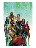 Uncanny X-Men 445 Cover: Nightcrawler, Wolverine, Storm, Bishop, Marvel Girl and X-Men Posters par Davis Alan