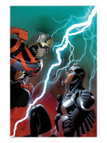 Guardians of the Galaxy  14 Cover: Star-Lord and Black Bolt Poster von Salvador Larroca