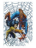 Marvel Team Up 5 Cover: X-23 and Spider-Man Print by Kolins Scott