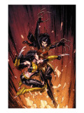 New X-Men 45 Cover: X-23 and Lady Deathstrike Affiches par David Finch