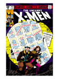 Uncanny X-Men #141 Cover: Wolverine, Pryde and Kitty Charging Plakater av John Byrne