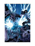 Ultimate Power 7 Cover: Dr. Doom and Wasp Print by Land Greg