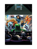 Marvel Adventures Fantastic Four 36 Cover: Thing, Human Torch, Mr. Fantastic and Invisible Woman Posters par Dennis Callero