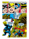 X-Men 50 Group: Cyclops, Angel, Beast, Grey, Jean, X-Men and Marvel Girl Art par Jim Steranko