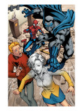Marvel Adventures Spider-Man 29 Group: Spider-Man, Grey Gargoyle, Flash Thompson and Liz Allen Art by Mhan Pop