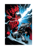 Hulk 5 Cover: Hulk and Thor Prints by McGuiness Ed