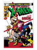 X-Men Annual #3 Cover: Cyclops, Arkon and X-Men Poster van Frank Miller X-Men Annual #3 Cover: Cyclops, Arkon and X-Men Poster van Frank Miller