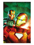 New Warriors 18 Cover: Iron Man and Night Thrasher Posters