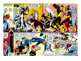 Uncanny X-Men 142 Group: Shadowcat Art par Byrne John