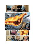 Ultimate Fantastic Four 28 Group: Human Torch Prints by Land Greg