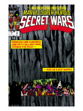 Secret Wars #4 Cover: Hulk and Captain America Posters av Bob Layton