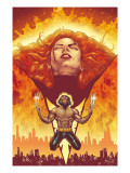 New X-Men 150 Cover: Phoenix and Wolverine Affiches par Phil Jimenez