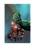 Incredible Hulk 73 Cover: Hulk and Iron Man Kunstdrucke von Mike Deodato Jr.