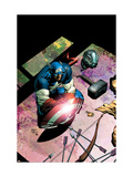 Avengers 503 Cover: Captain America and Mjolnir Affiche par David Finch