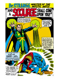 Strange Tales 161 Cover: Dr. Strange and Baron Mordo Posters by Dan Adkins