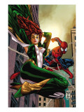 Amazing Spider-Man Family 6 Cover: Jackpot and Spider-Man Posters by Siqueirai Paulo