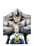 Gravity 2 Cover: Rhino and Gravity Posters par Mike Norton