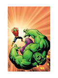 Marvel Adventures Hulk 9 Cover: Hulk and Doc Samson Prints by Steve Scott