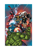 Marvel Adventures The Avengers 36 Cover: Hulk Prints by Ig Guara