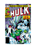 The Incredible Hulk 249 Cover: Hulk and Jack Frost Fighting Posters by Ditko Steve