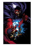 March On Ultimatum Saga Cover: Magneto Prints by David Finch