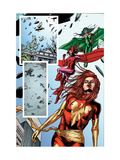 Fantastic Force 2 Group: Phoenix, Scarlet Witch and Polaris Posters by Steve Kurth