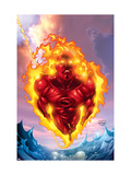 Human Torch #11 Cover: Human Torch Pósters por Howard Porter Human Torch #11 Cover: Human Torch Pósters por Howard Porter