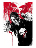 Punisher War Journal 17 Cover: Punisher Poster von Alex Maleev