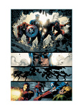 Amazing Spider-Man 523 Group: Captain America, Luke Cage, Iron Man and Spider Woman Poster by Mike Deodato