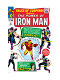 Tales Of Suspense 57 Cover: Iron Man, Hawkeye and Black Widow Posters by Don Heck