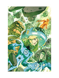 Fantastic Four: True Story 1 Cover: Invisible Woman, Thing and Mr. Fantastic Poster by Henrichon Niko