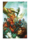New Warriors 19 Cover: Night Thrasher and Iron Man Prints