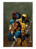Wolverine #62 Cover: Wolverine and Mystique Pósters por Ron Garney Wolverine #62 Cover: Wolverine and Mystique Pósters por Ron Garney