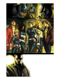 Dark Reign: New Nation 1 Group: Quake, Phobos, Druid, Yo Yo, Hellfire and Stonewall Art par Carlo Pagulayan