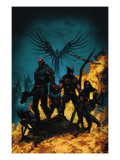 X-Force/Cable: Messiah War 1 Cover: Wolverine, Cable, Archangel, X-23, Domino and Hope Affiches par Kaare Andrews