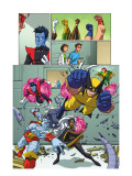Uncanny X-Men: First Class Giant-Size Special 1 Group: Wolverine Poster par Craig Rousseau