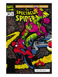 Spectacular Spider-Man 200 Cover: Spider-Man and Green Goblin Poster par Buscema Sal