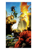 Fantatic Four: House Of M 1 Cover: Fantastic Four Posters by Scot Eaton