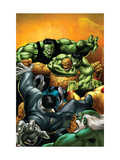 The Thing 3 Cover: Hulk and Thing Posters par Andrea Di Vito