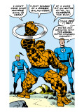 Marvel Comics Retro: Fantastic Four Comic Panel, Thing, Mr. Fantastic, Human Torch Posters Marvel Comics Retro: Fantastic Four Comic Panel, Thing, Mr. Fantastic, Human Torch Posters