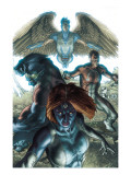 Dark X-Men #1 Cover: Mystique, Dark Beast and Omega Plakat av Simone Bianchi Dark X-Men #1 Cover: Mystique, Dark Beast and Omega Plakat av Simone Bianchi