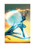 Ultimate Fantastic Four 55 Cover: Invisible Woman Prints by Tan Billy