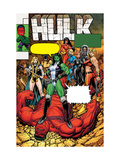 Hulk 9 Cover: She-Hulk, Rulk, Valkyrie, Thundra and Black Widow Posters par Arthur Adams