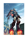 Iron Man 89 Cover: Iron Man Poster by Pat Lee
