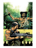 Wolverine Punisher 5 Cover: Wolverine and Punisher Posters par Lee Weeks
