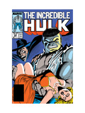 Incredible Hulk 335 Cover: Hulk, Wagner, Adria and Stalker Art by John Ridgway