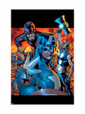Ultimates 13 Cover: Wasp, Captain America, Thor, Giant Man, Iron Man and Ultimates Art par Bryan Hitch