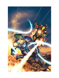 Iron Man Vs. Whiplash #1 Cover: Whiplash and Iron Man Lámina por Brandon Peterson Iron Man Vs. Whiplash #1 Cover: Whiplash and Iron Man Lámina por Brandon Peterson