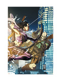 Dark Reign: Young Avengers #2 Cover: Hawkeye and Executioner Plakater av Mark Brooks Dark Reign: Young Avengers #2 Cover: Hawkeye and Executioner Plakater av Mark Brooks